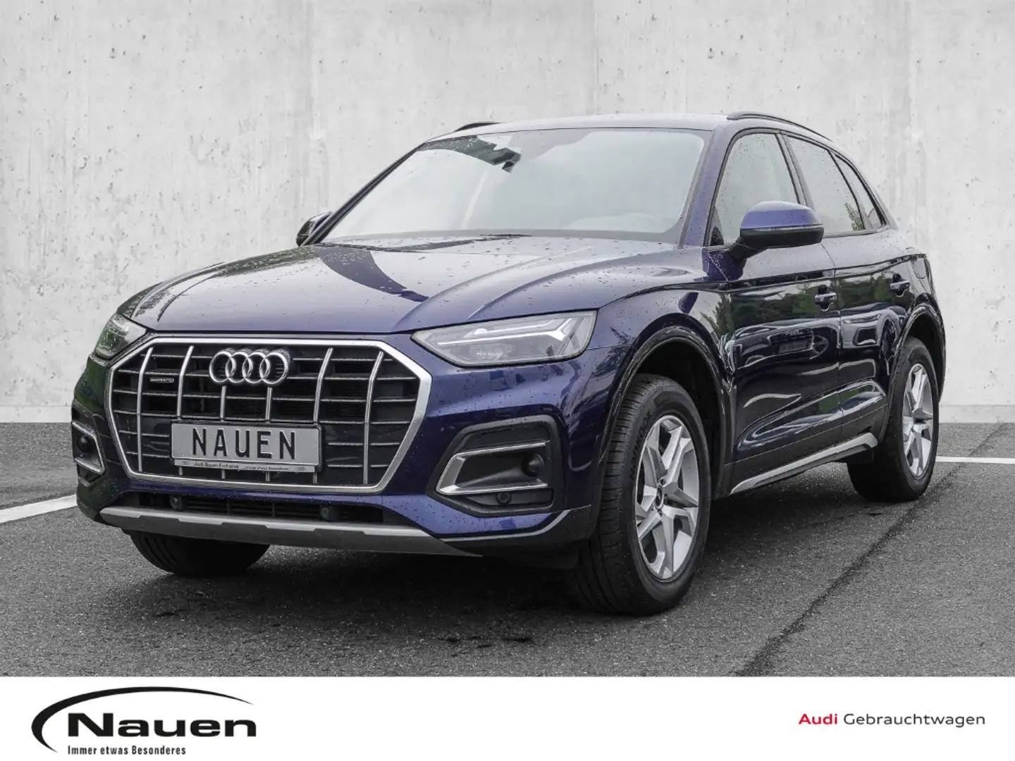 Audi Q5 50 TFSIe quattro AHK *mtl. 329,-€ 4,99%* Niebieski - 1