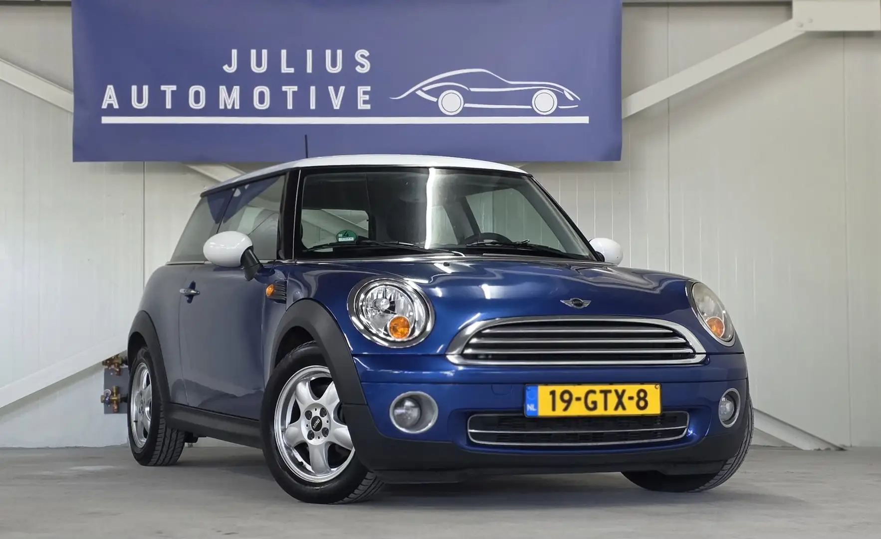 MINI Cooper Mini 1.6 Airco Nieuwe APK Goed Onderhouden Nette A Bleu - 2