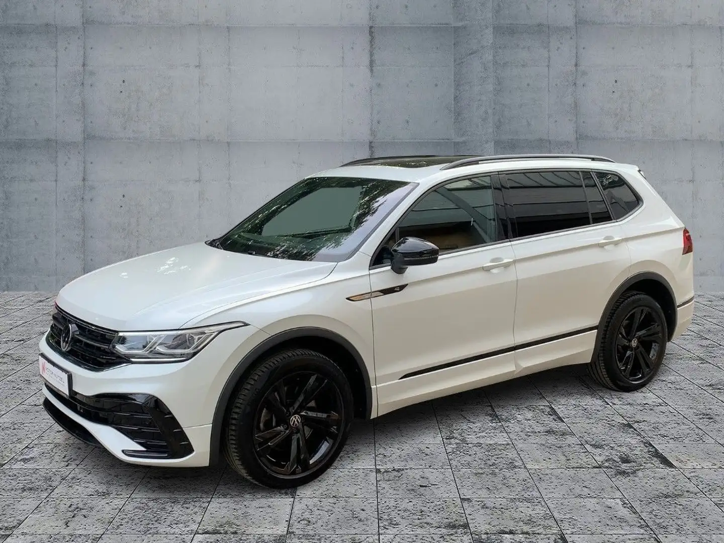 Volkswagen Tiguan Allspace 2.0 TDI DSG 4M R-LINE MATRIX+NAV Weiß - 2