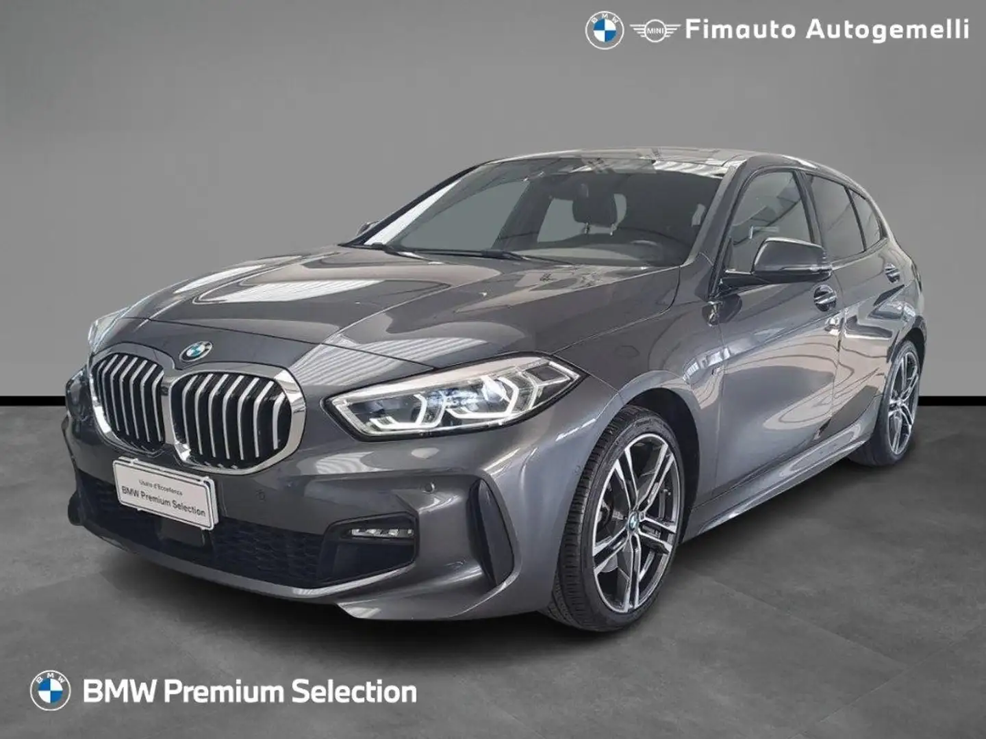 BMW 116 d 5p. Msport Aut. Grigio - 1
