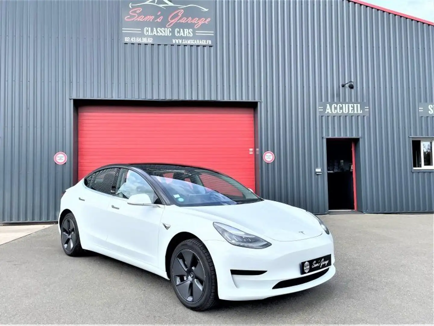 Tesla Model 3 Batteries neuves Standard Range Plus 175kw 2019 Blanc - 2