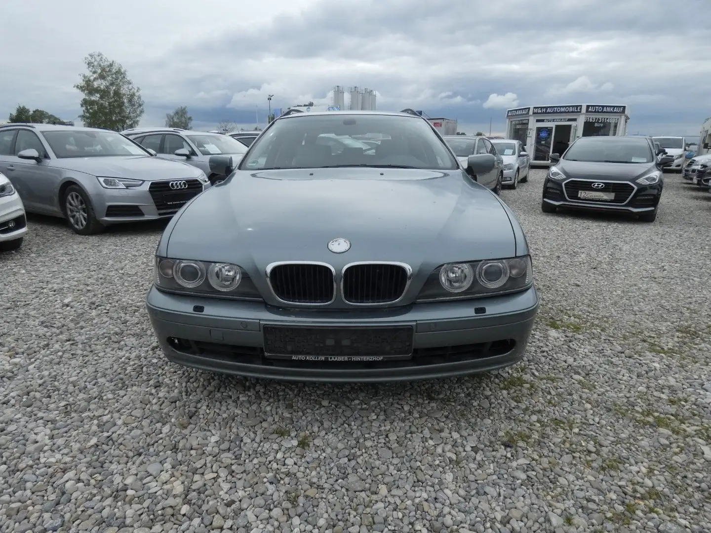 BMW 525 i Touring*Xenon*Automatik*SSD*Leder Zöld - 2