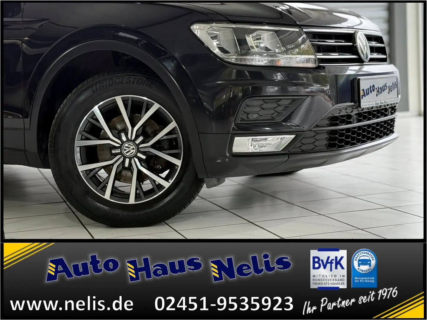 Volkswagen Tiguan 2,0 TDI BlueMotion ACC Discover Navi 3Z-K Zwart - 2