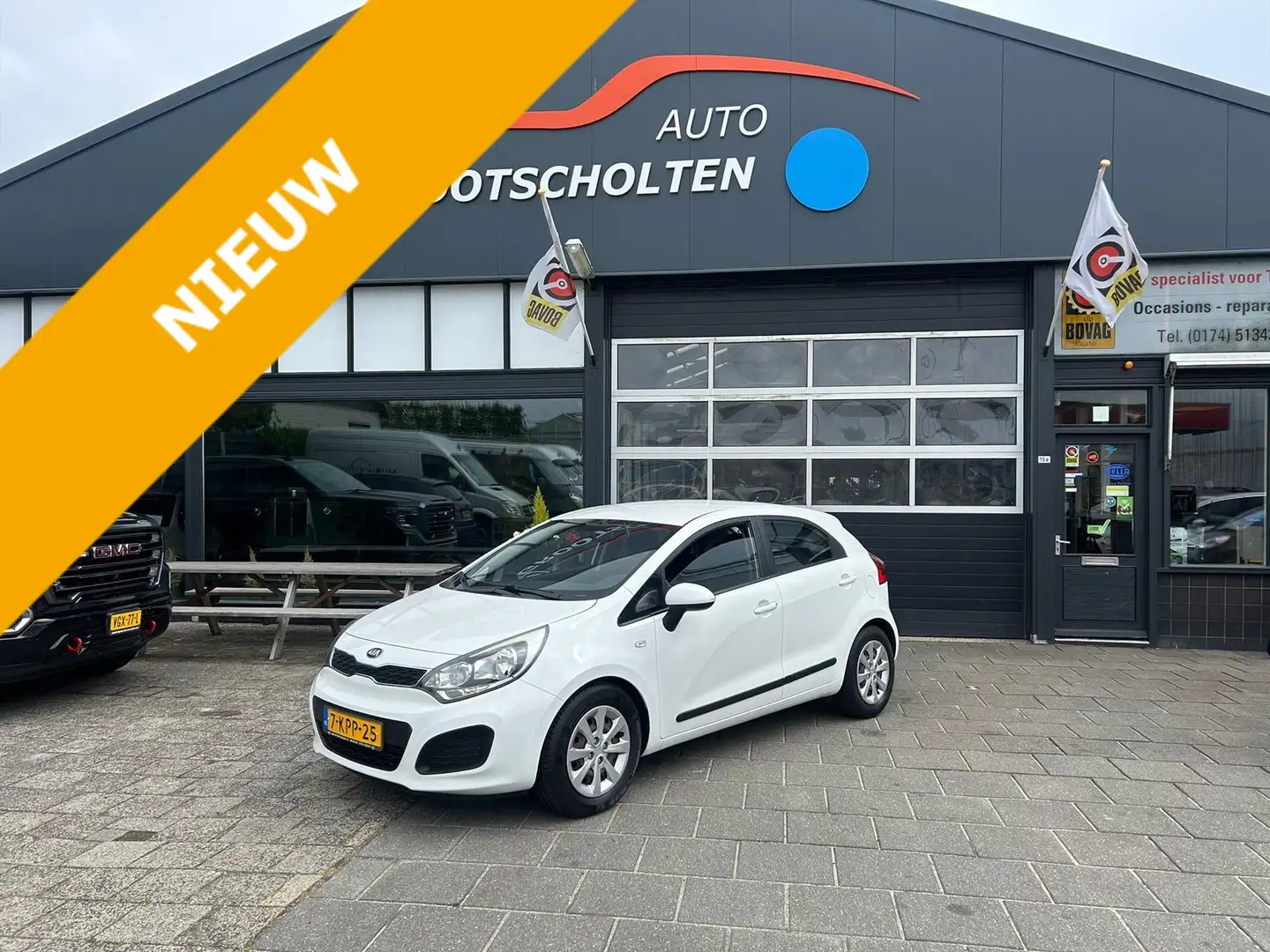 Kia Rio 1.2 I 5DRS Eerte eigenaar! Airco /navi. Wit - 1