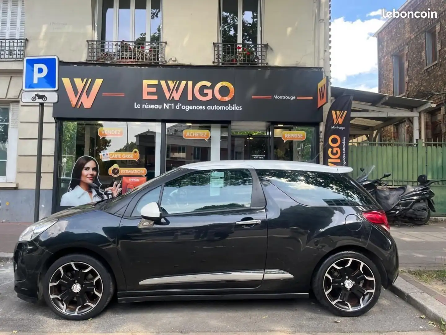 DS Automobiles DS 3 1.6 thp 155 serie-noire Negro - 2