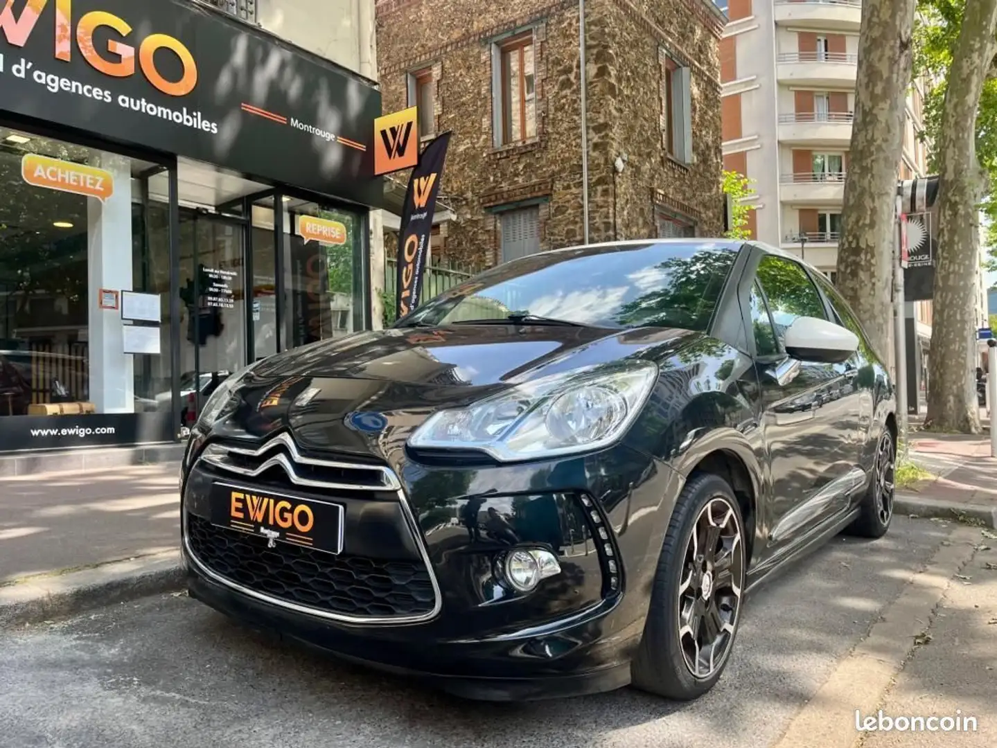 DS Automobiles DS 3 1.6 thp 155 serie-noire Negro - 1