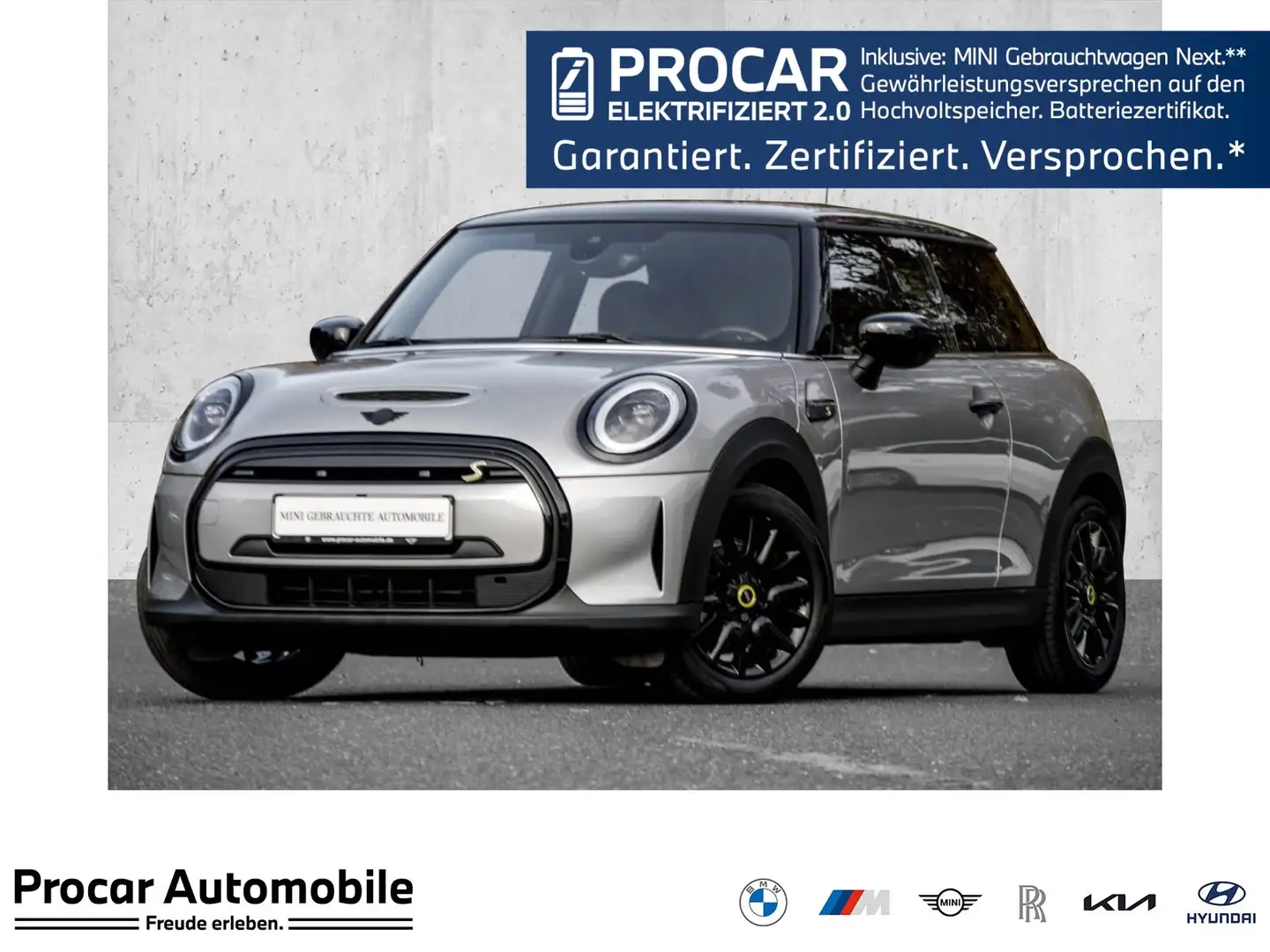 MINI Cooper SE CLASSIC TRIM+DA+LED+SHZ+NAVI Grijs - 1