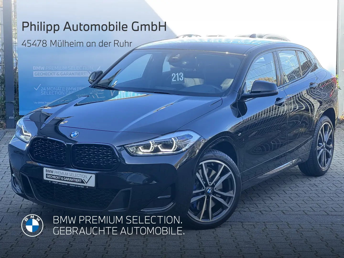 BMW X2 M 35i LED Aut-Heckl NAVI HiFi 2.J BPS Garantie Schwarz - 1