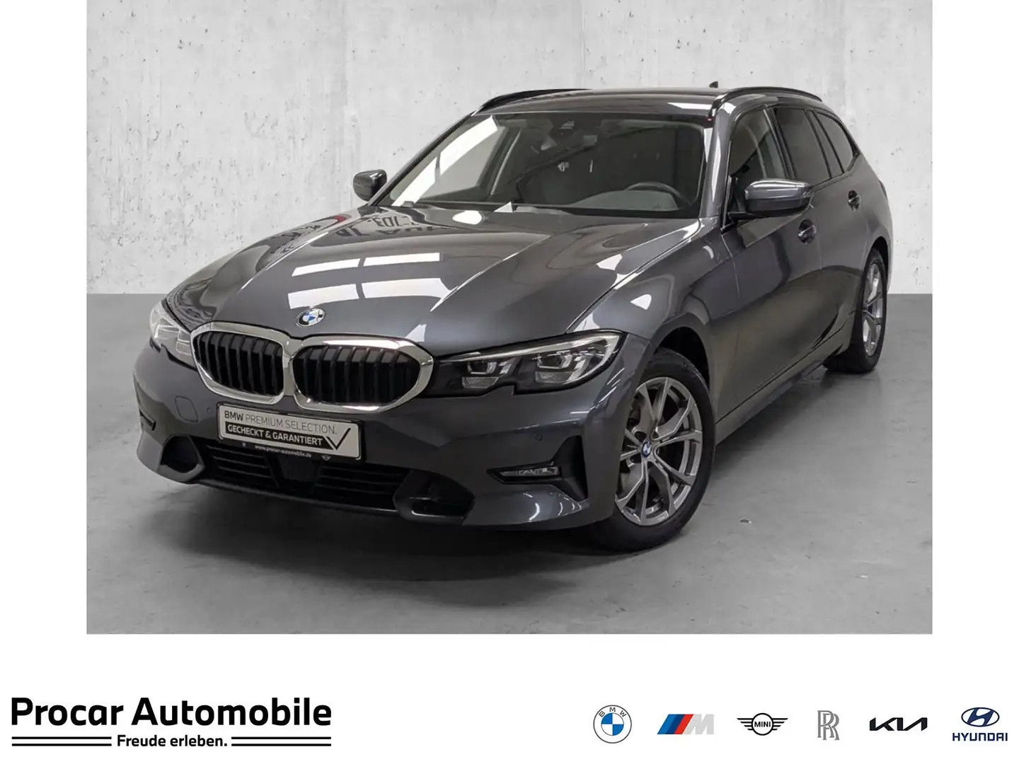 BMW 320 d xDrive Touring ACC DA PA DAB LED Shz Grau - 1