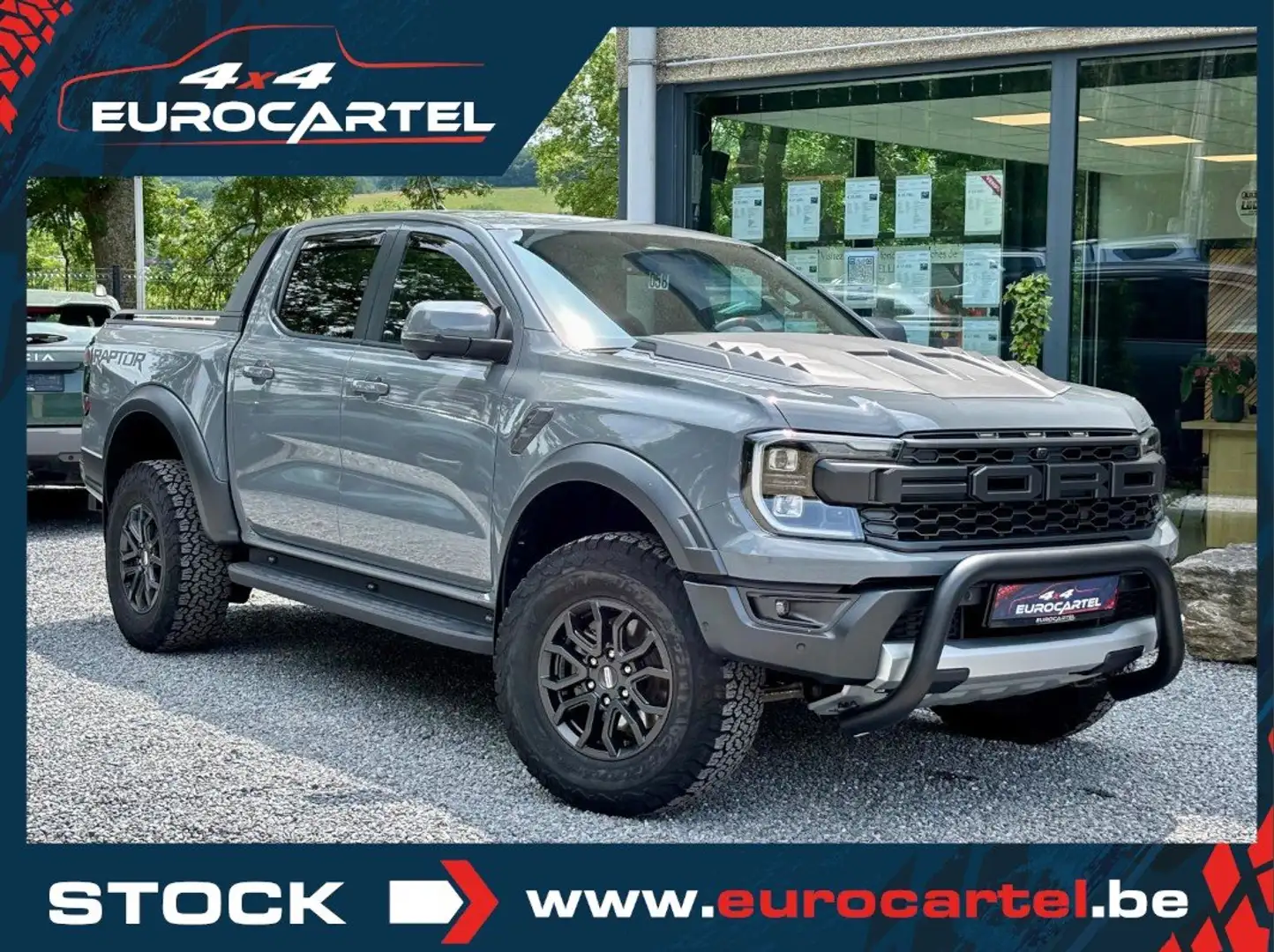 Ford Ranger Raptor 2.0 BiT 210CV | VOLET | ATTACHE | 47.769 € HTVA Šedá - 1