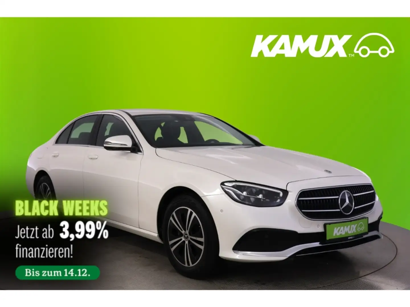 Mercedes-Benz E 200 d Limo 9G-tronic Avantgarde+LED+NAVI+TEMPO White - 1