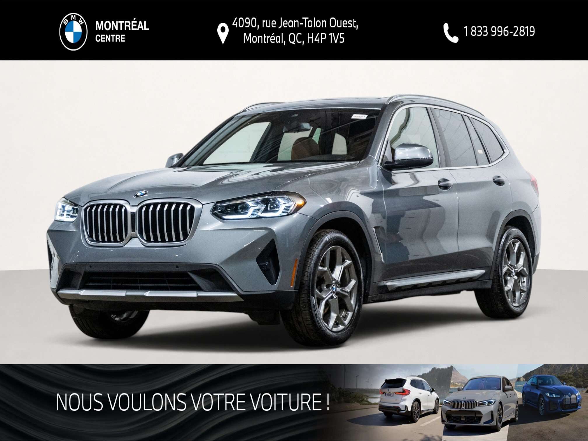 2023 BMW X3 xDrive30i | Premium Essentiel | Toit ouvrant panor — снимка 1