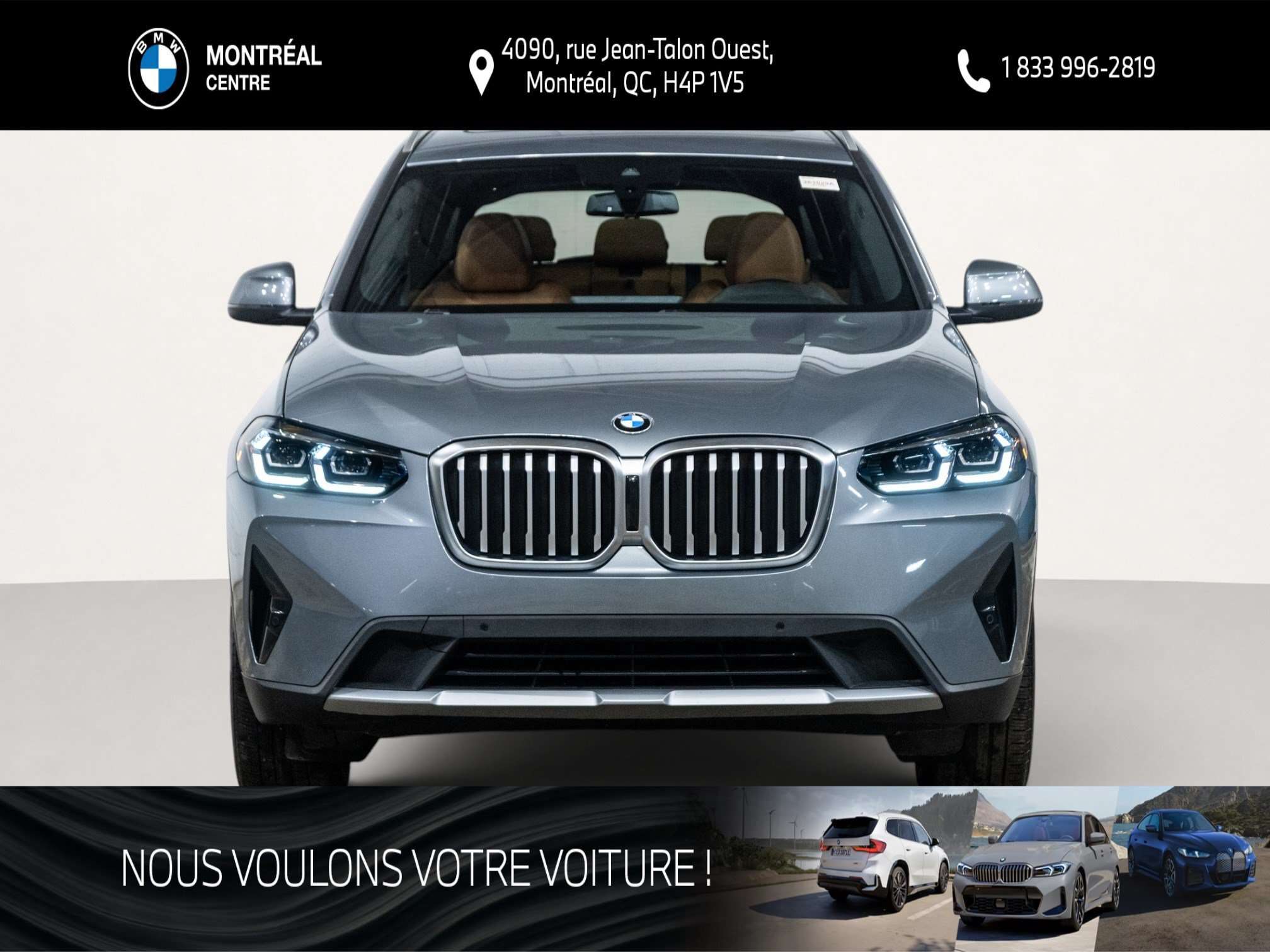 2023 BMW X3 xDrive30i | Premium Essentiel | Toit ouvrant panor — снимка 1