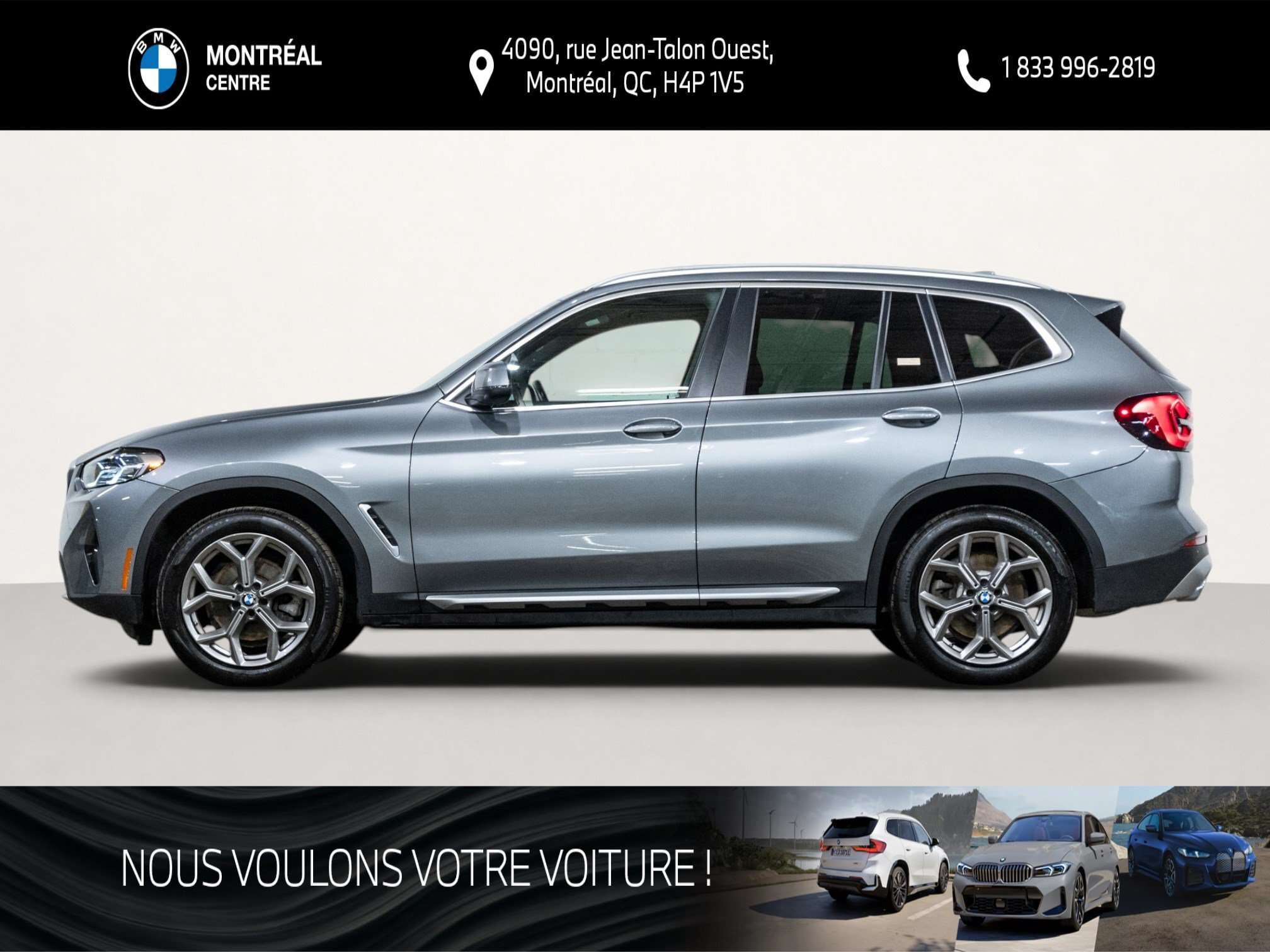 2023 BMW X3 xDrive30i | Premium Essentiel | Toit ouvrant panor — снимка 1