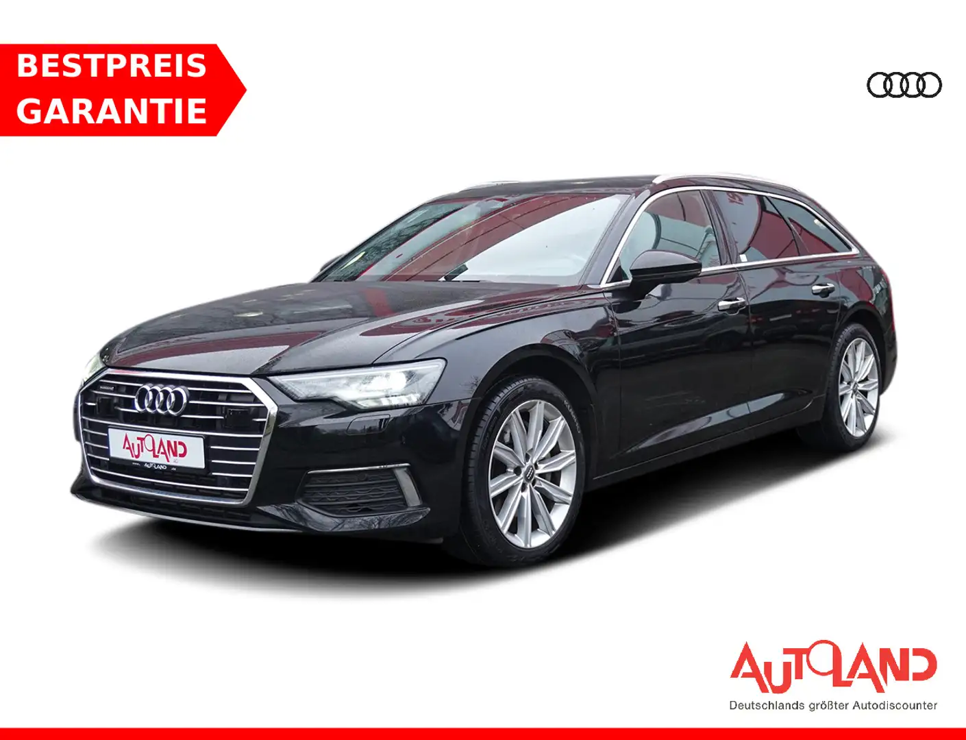 Audi A6 Avant 45 TDI quattro LED Navi Kamera Leder Noir - 1