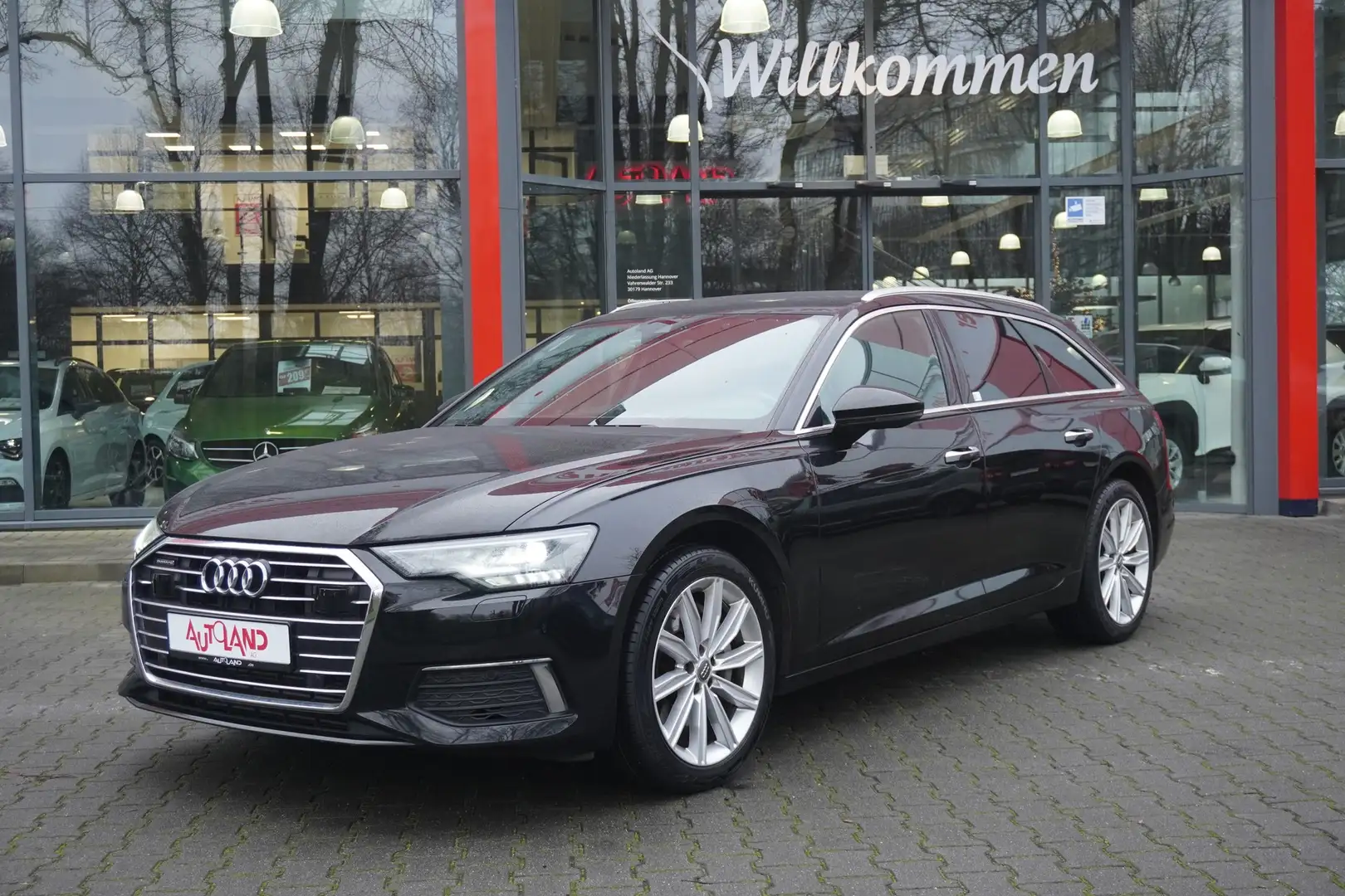 Audi A6 Avant 45 TDI quattro LED Navi Kamera Leder Noir - 2