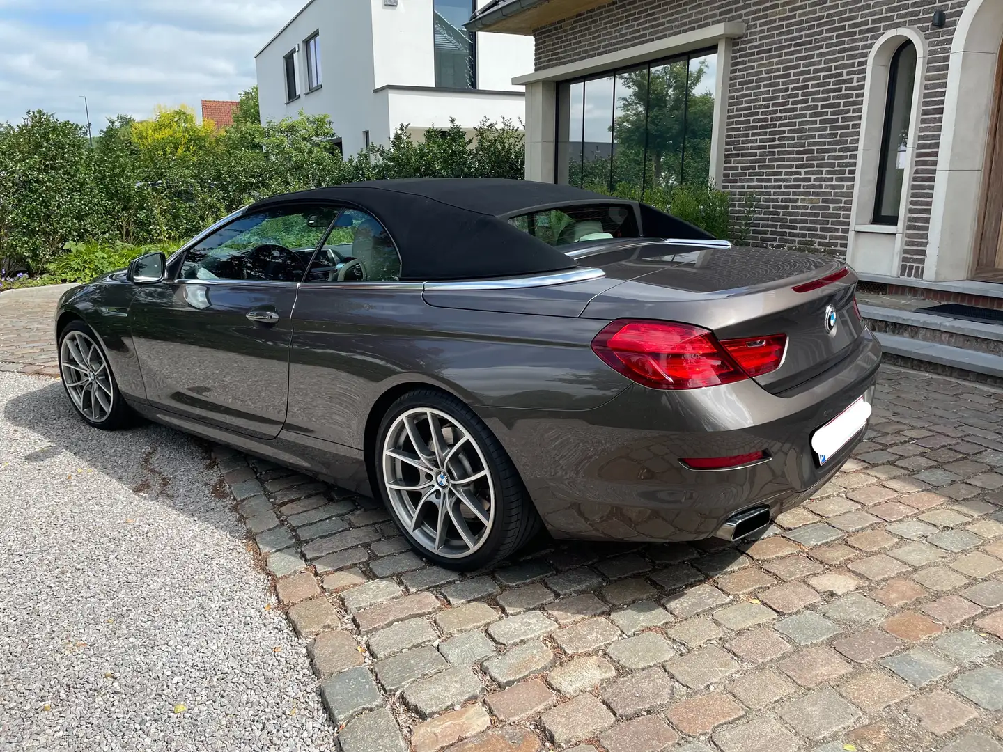 BMW 640 640iA Cabrio Brun - 1