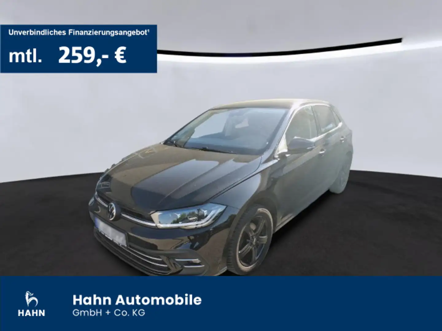 Volkswagen Polo 1.0TSI DSG Style ACC Matrix Navi PDC Sitzhe Schwarz - 1