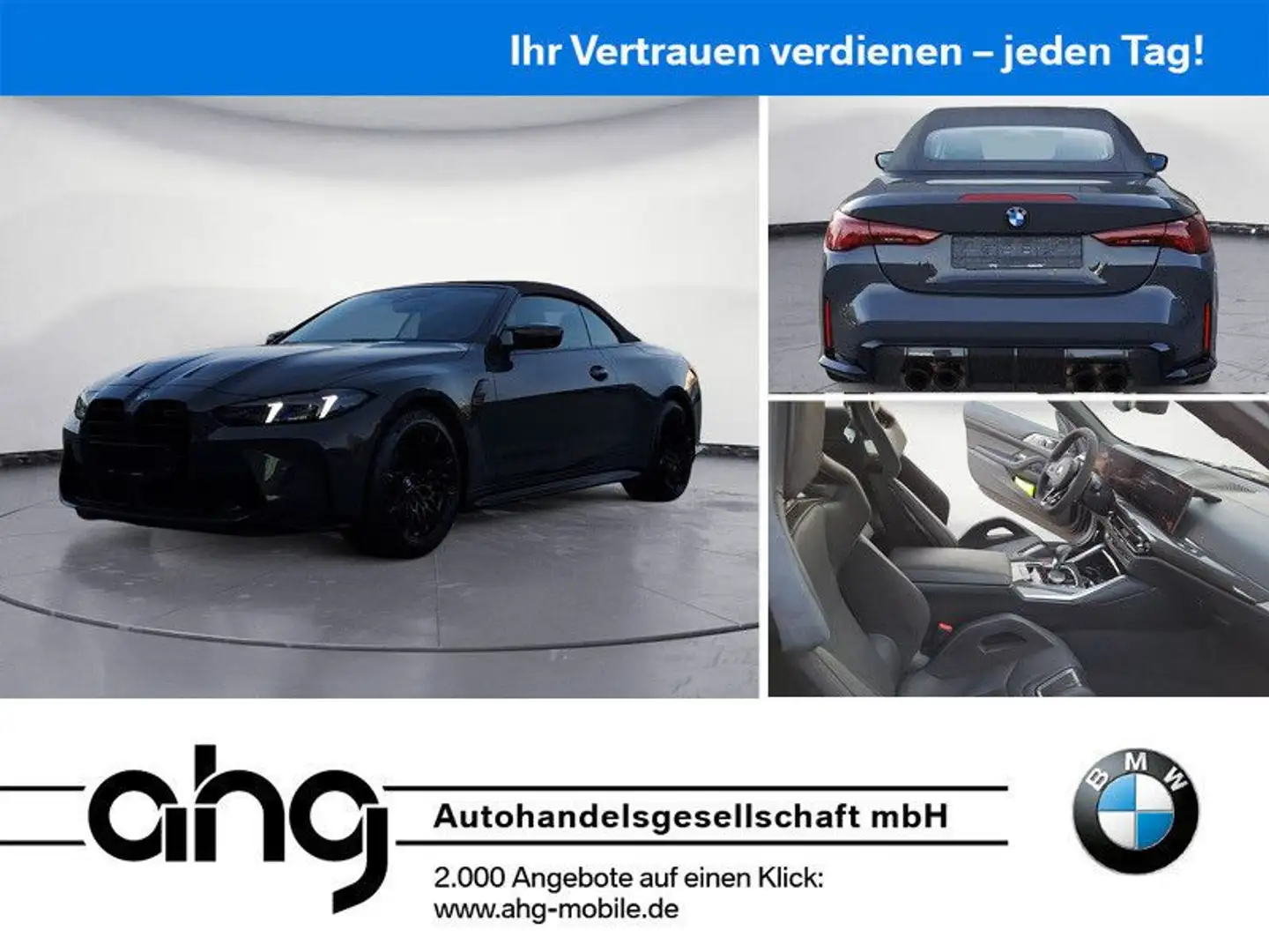 BMW M4 Cabrio Competition Keramik / Schalensitze / C Grau - 1