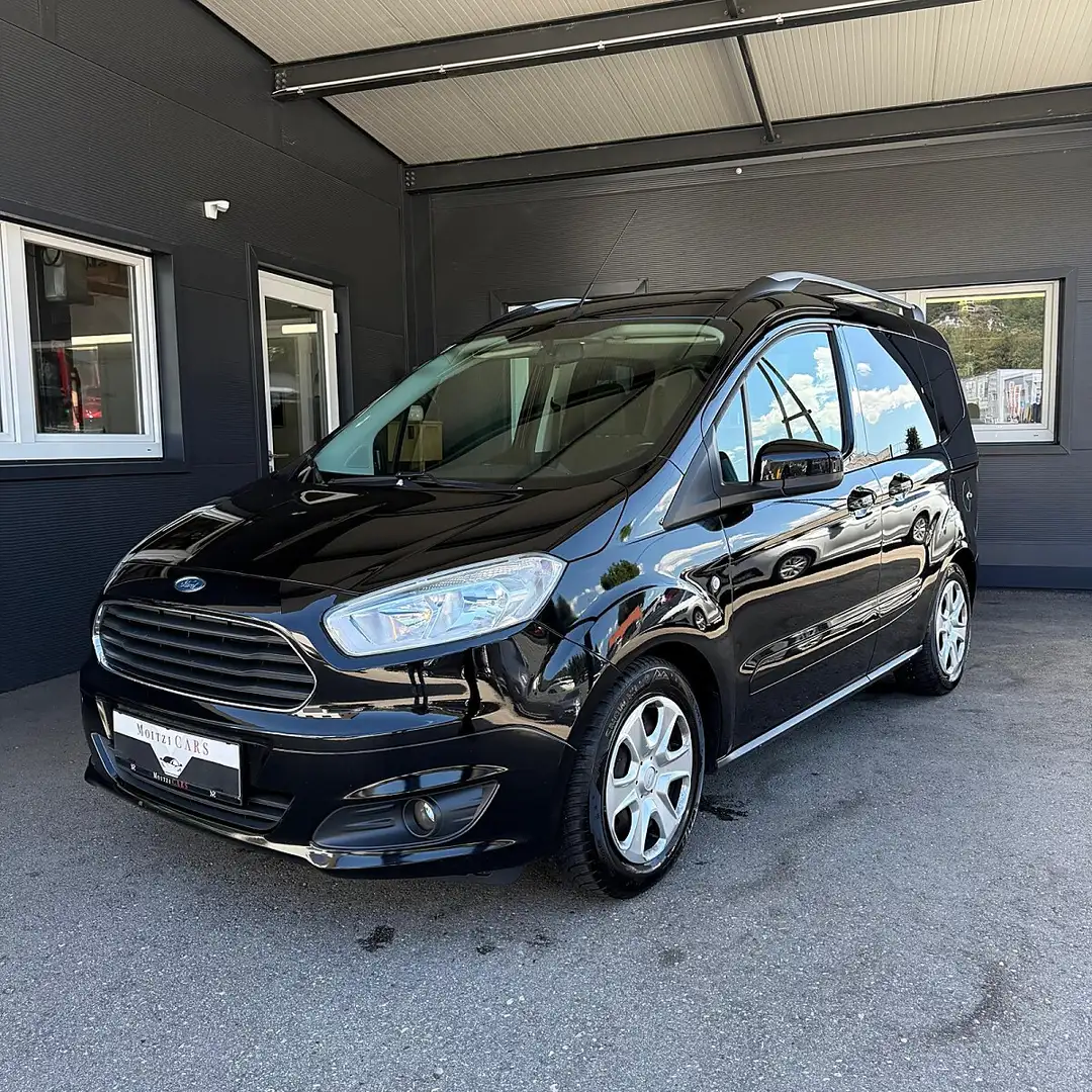 Ford Tourneo Courier 1,0 EcoBoost Start/Stop Trend Schwarz - 1