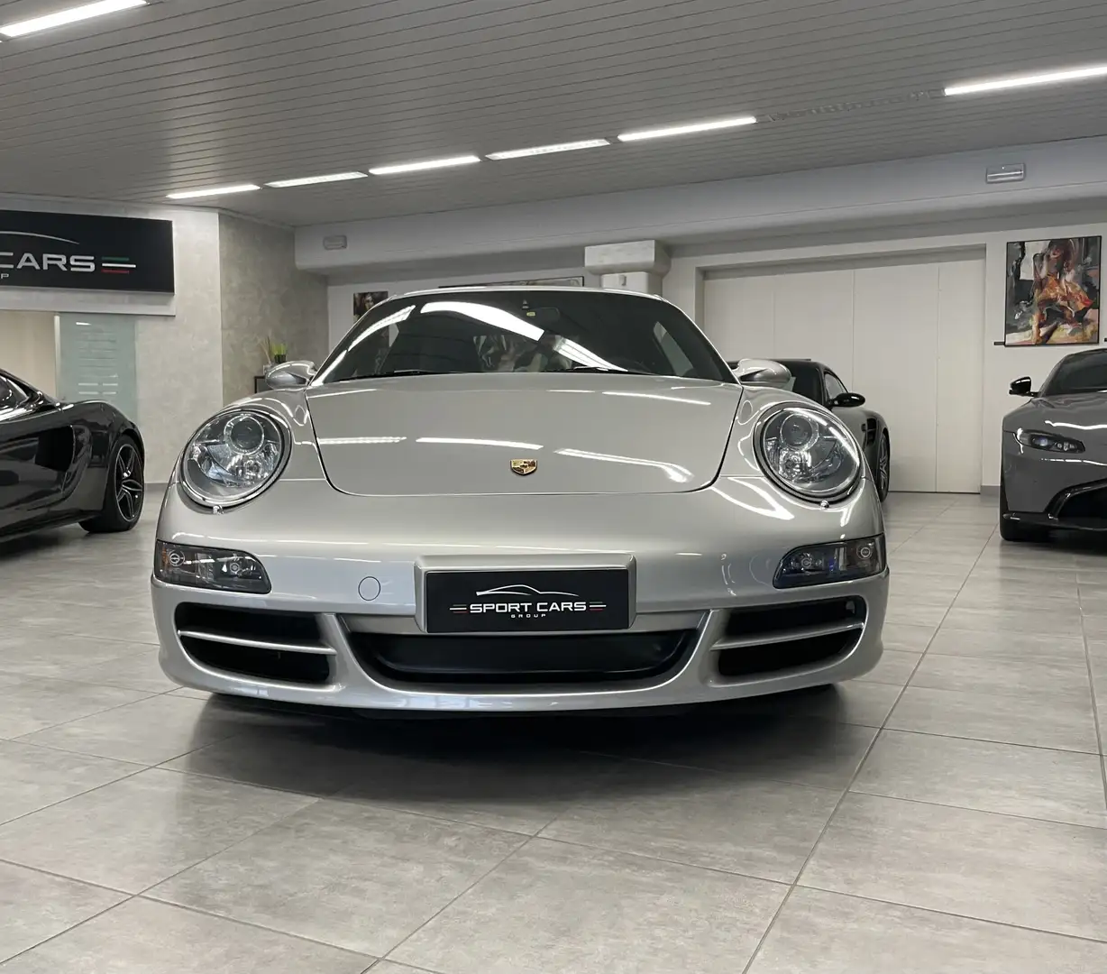 Porsche 997 911 3.8 CARRERA S- PCCB- SEDILI SPORT- MANUALE Silber - 2