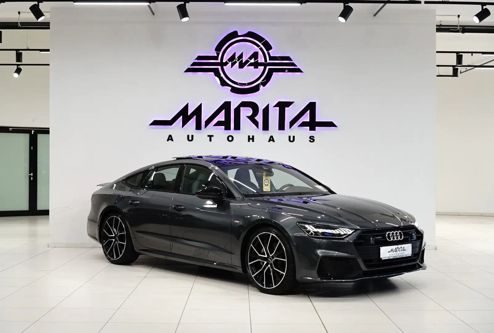 Audi A7 Sportback 50|S-LINE+RS|HUD|SOFT|MEMO|3D|PANO| Grau - 1