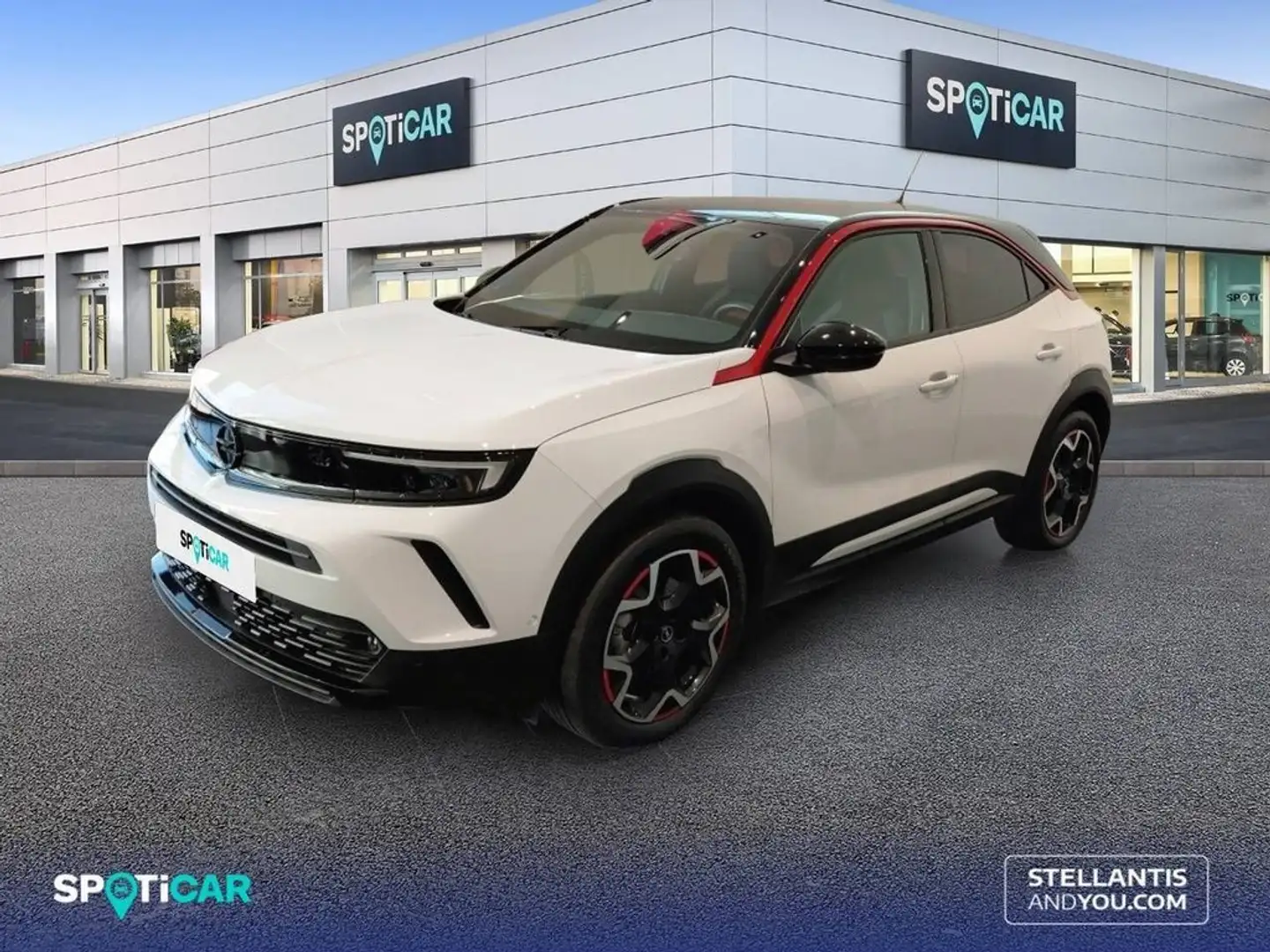 Opel Mokka BEV 50kWh 100kW (136CV) GS-e Blanc - 1