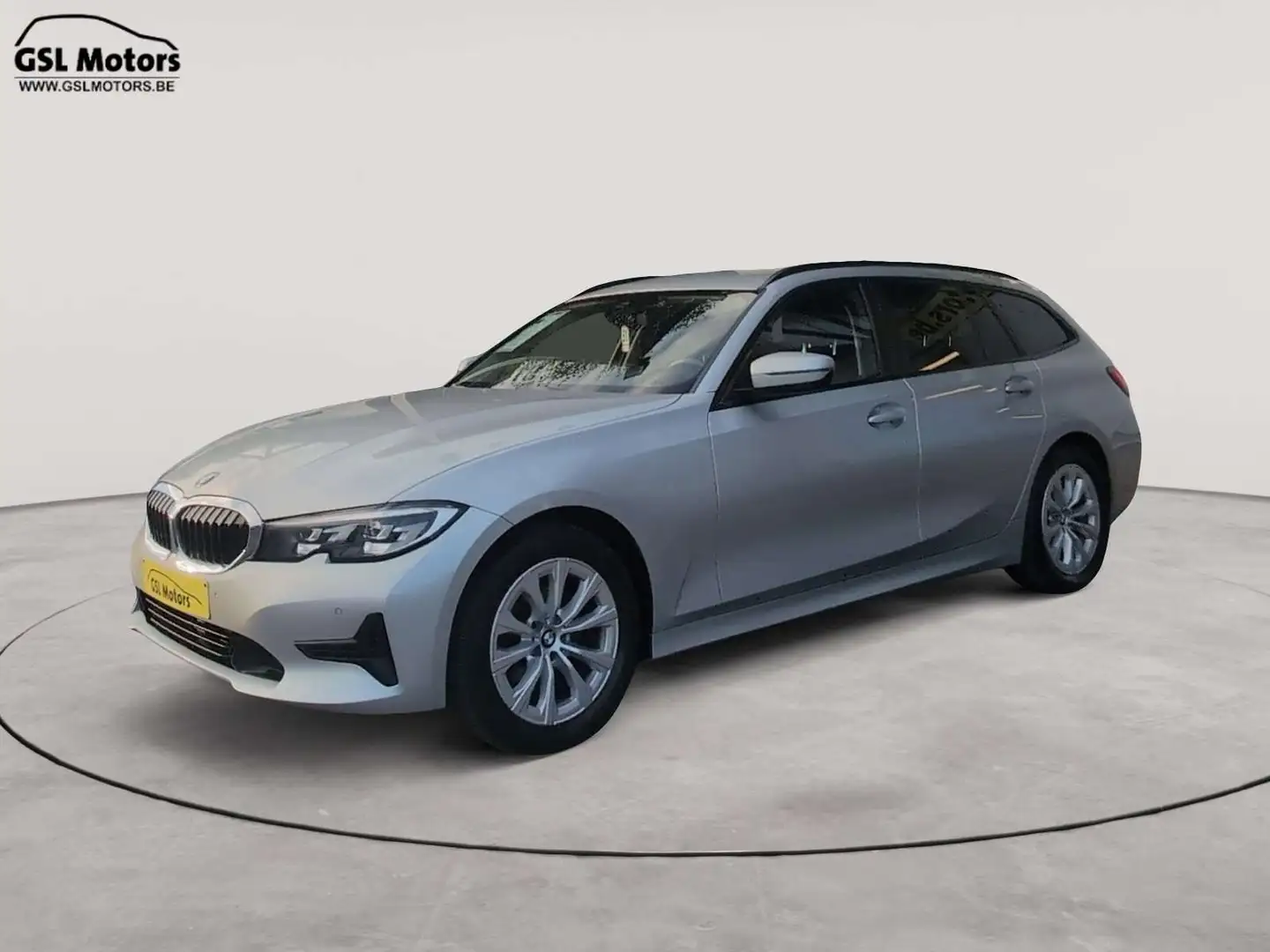 BMW 316 316 dA MHEV 122cv break gris 01/21 79.676km Airco Gris - 1