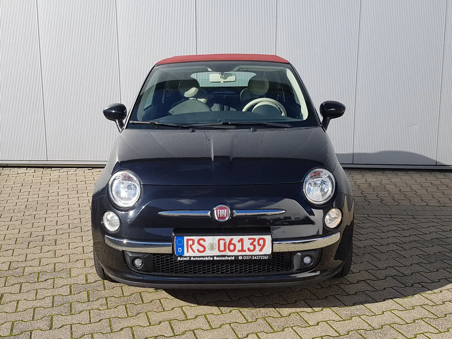 Fiat 500 C 1.2 *ZAHNRIEMEN-INSP.-KUPPLUNG NEU/KLIMA/SAUBER* Schwarz - 2