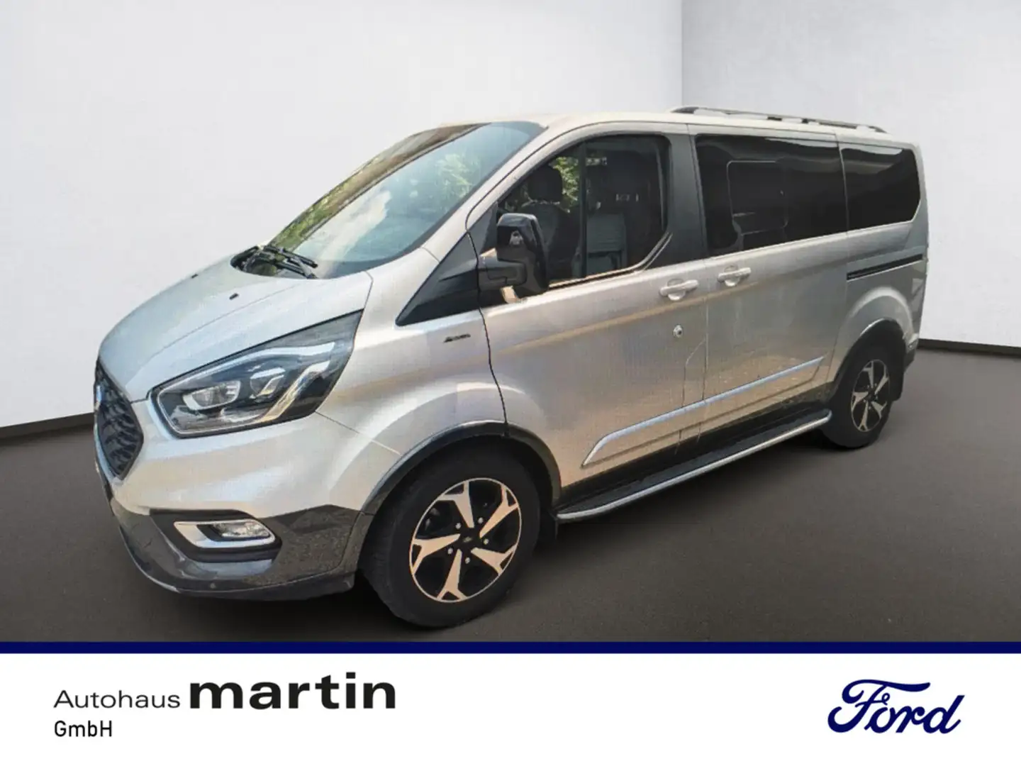 Ford Tourneo Custom 2.0 L1 Active AHK ACC STANDHZ Silber - 1