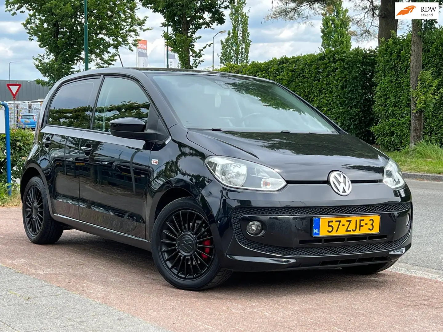 Volkswagen up! 1.0 high up! BMt *Navi|Cruise Control Negro - 1
