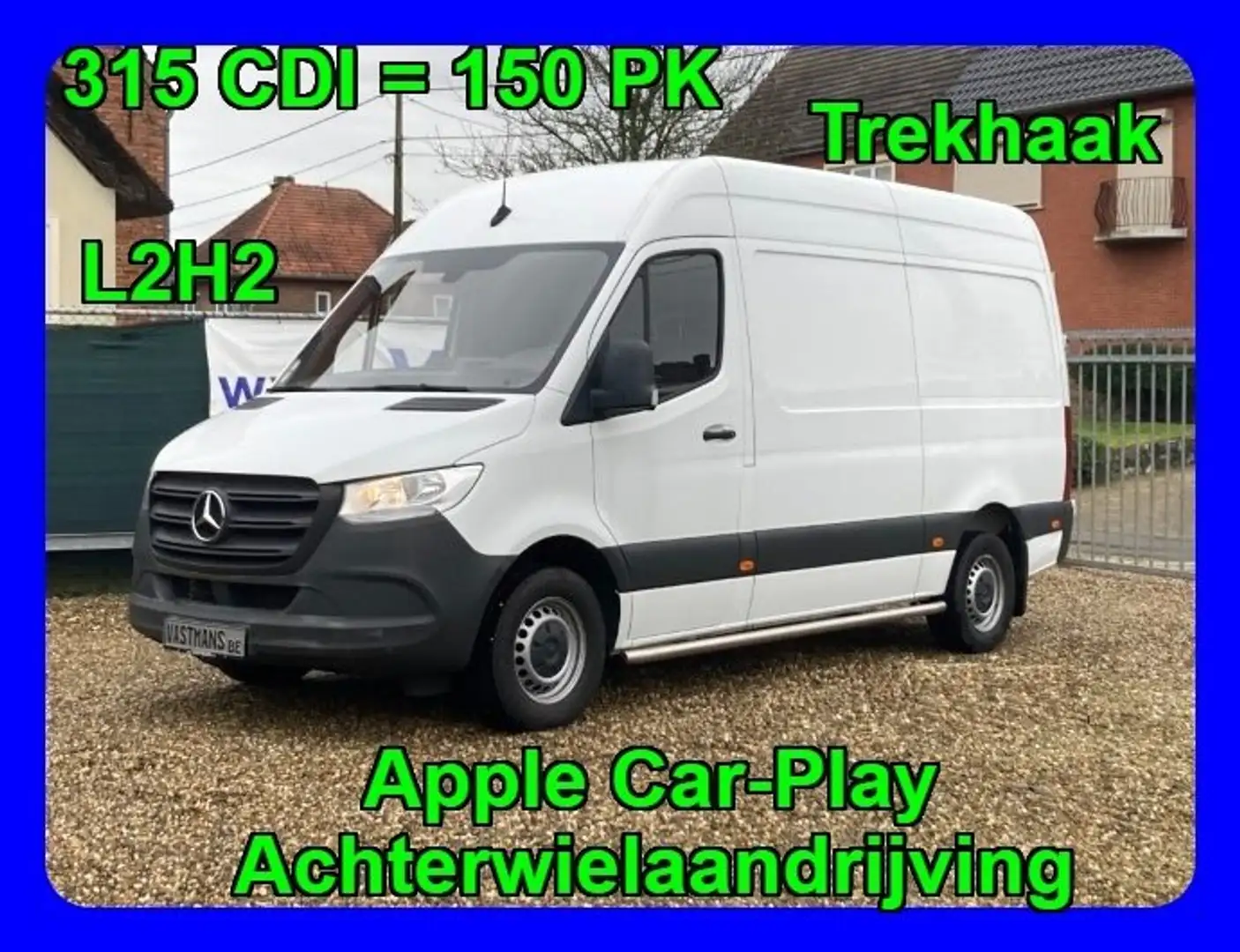 Mercedes-Benz Sprinter 315 / 24.380€ + BTW / Trekhaak / L2H2 / L2 H2 Blanc - 1