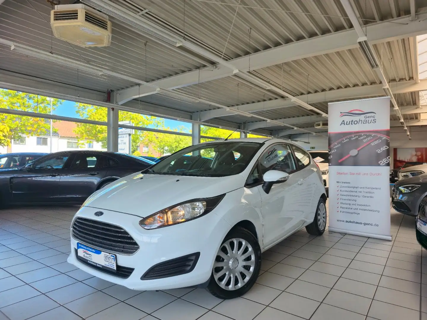 Ford Fiesta Trend Klimaanlage Weiß - 1