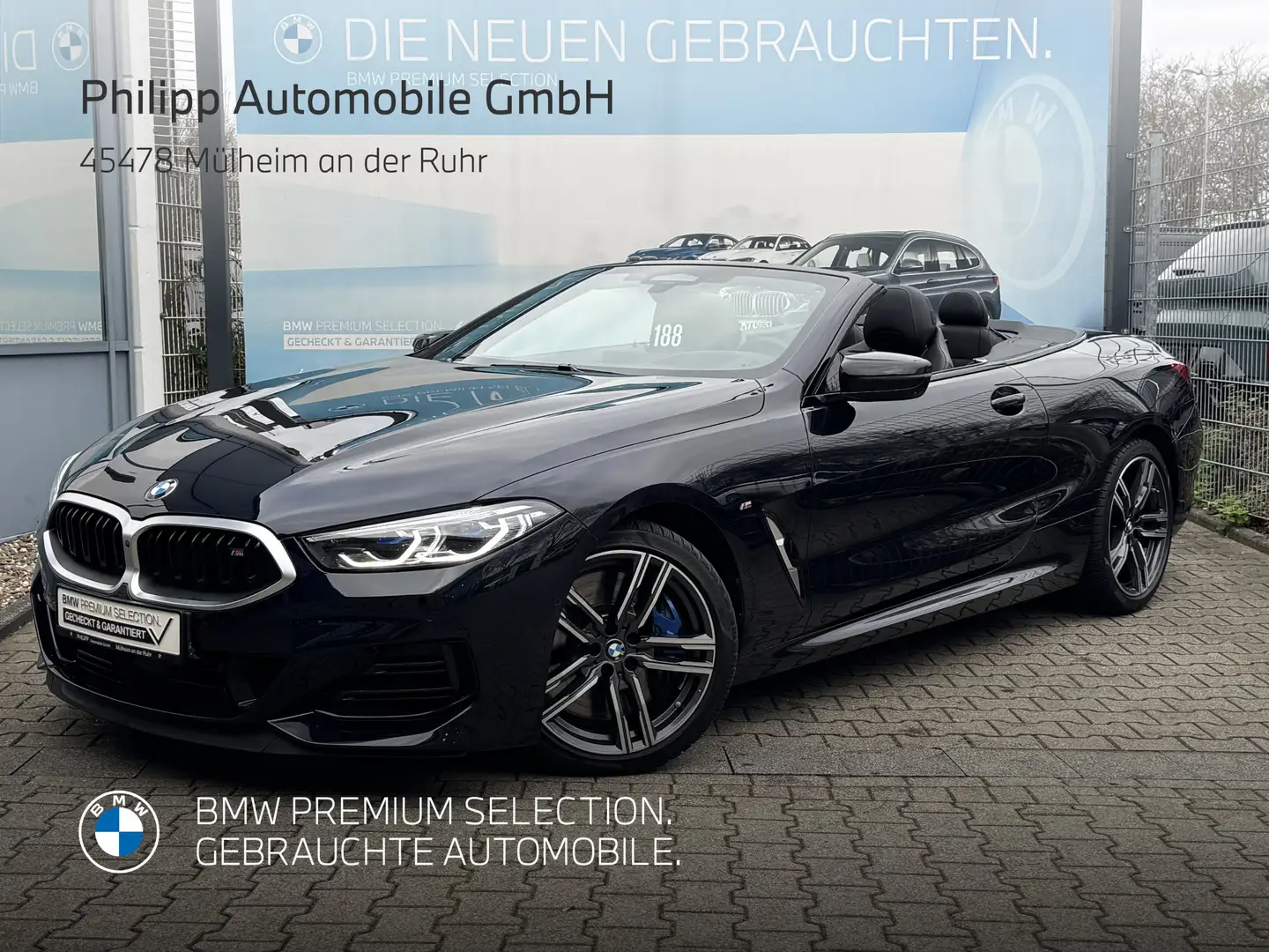 BMW M850 i xDrive Cabrio DA-Prof h&k LASER DA-Pro 360° Schwarz - 1