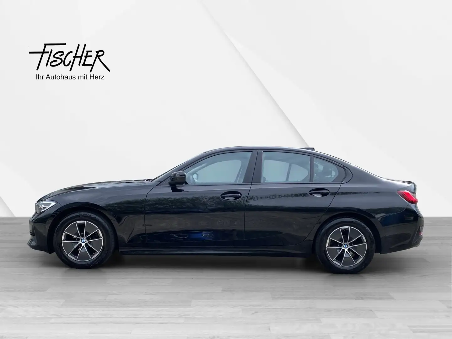 BMW 320 d Auto. Limousine 1.Hd Navi ViCo Noir - 2