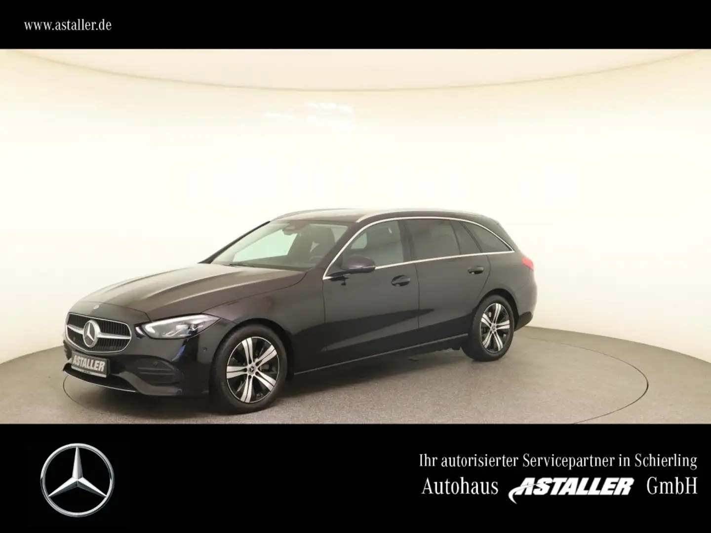 Mercedes-Benz C 220 T d 4M Avantgarde MBUX+LED+Stdhzg+Parkpak. Czarny - 1