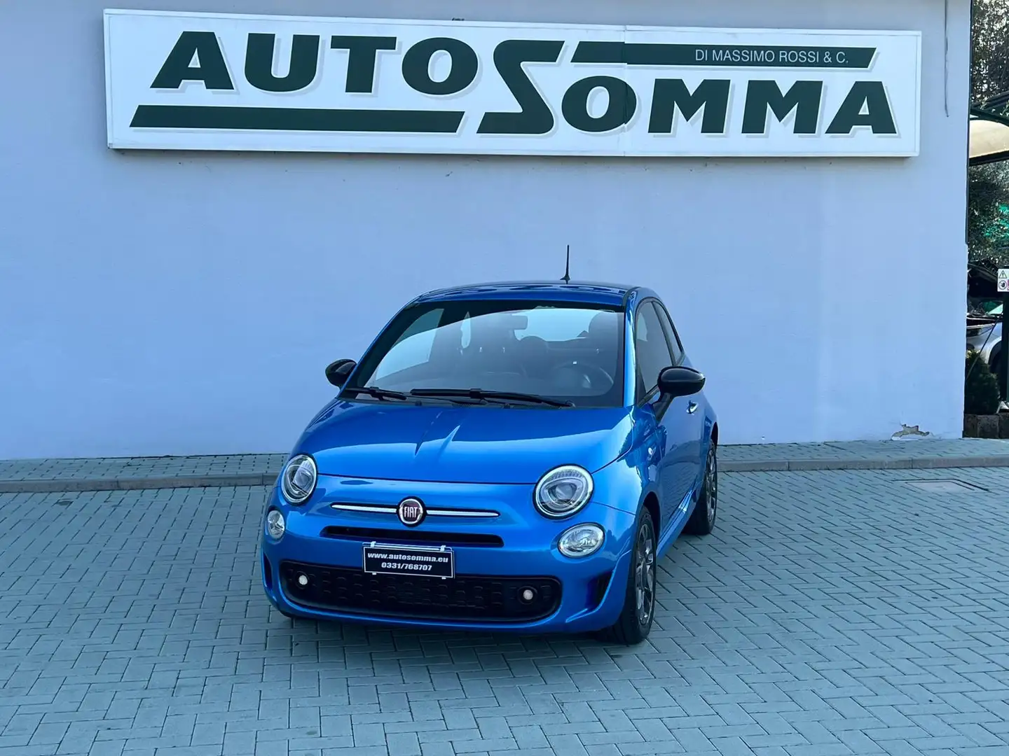 Fiat 500 1.0 hybrid Connect 70cv OK x TUTTI I NEOPATENTATI Bleu - 1