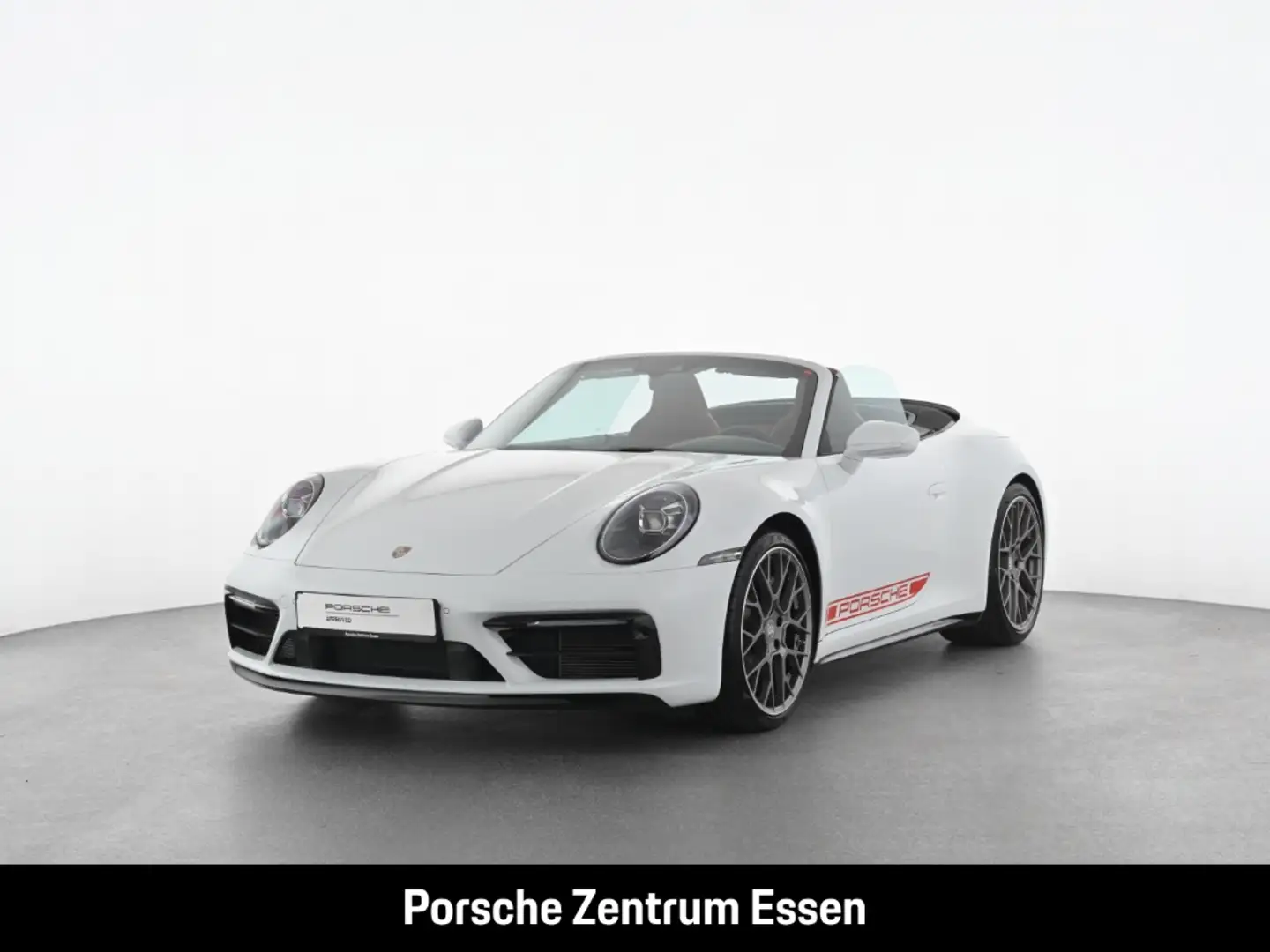 Porsche 992 Carrera 4 Cabriolet / El. Verdeck AD Navi Leder Me Weiß - 1