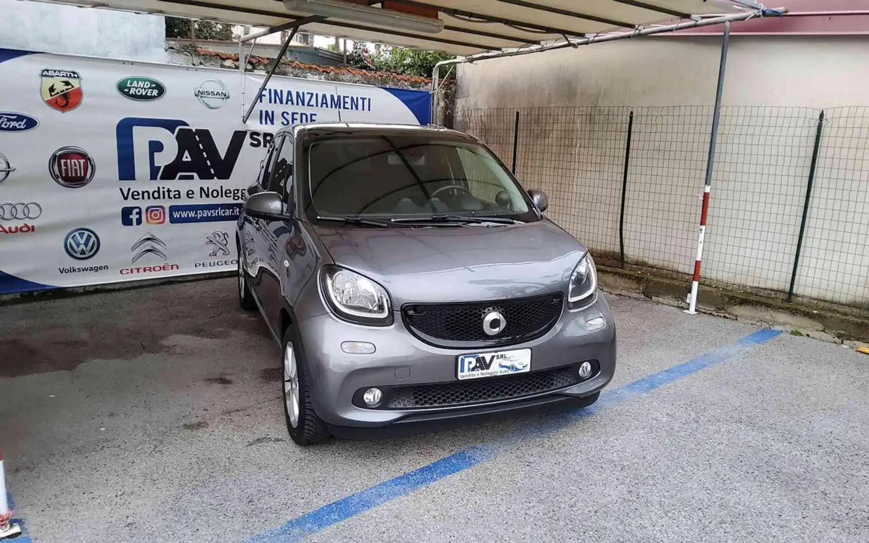 smart forFour 90 0.9 Turbo twinamic Passion Grey - 1