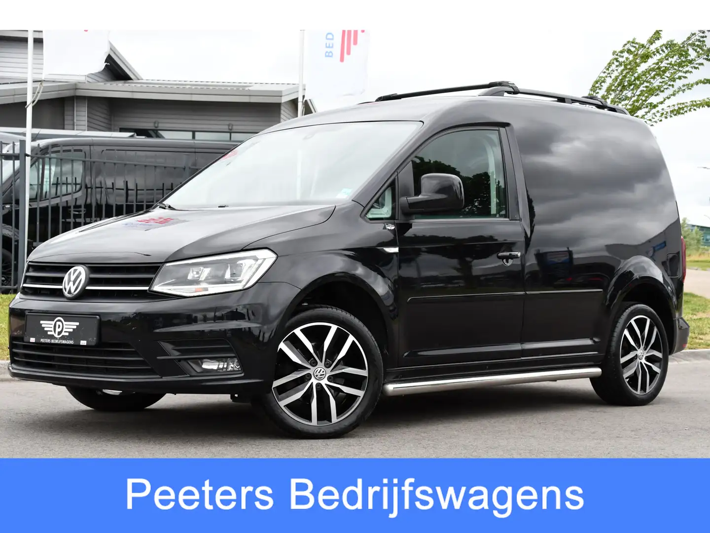 Volkswagen Caddy 2.0 TDI L1H1 Highline Cruise, Carplay, Stoelverwar Zwart - 1