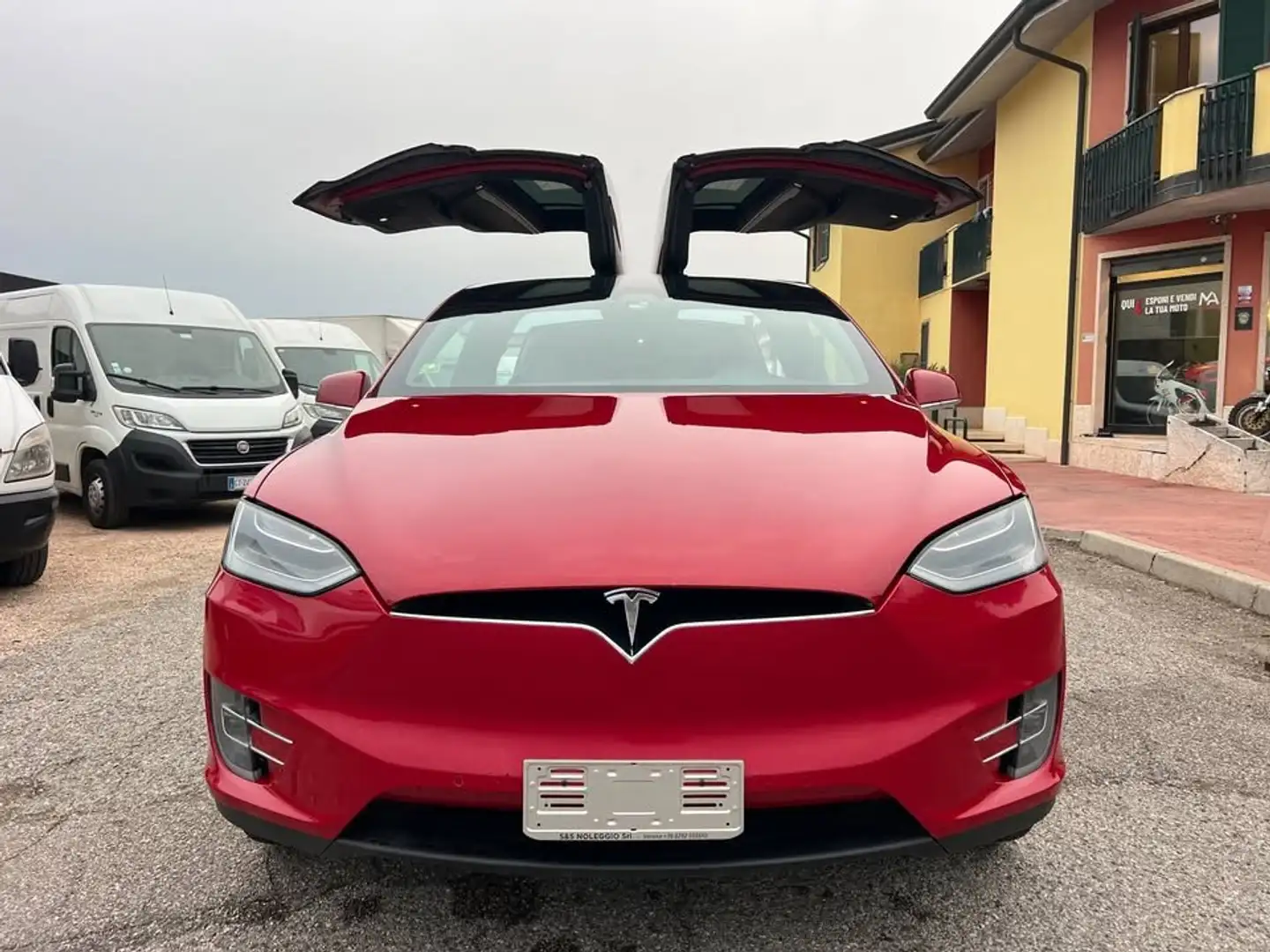 Tesla Model X Model X 100D 6-seater Piros - 2