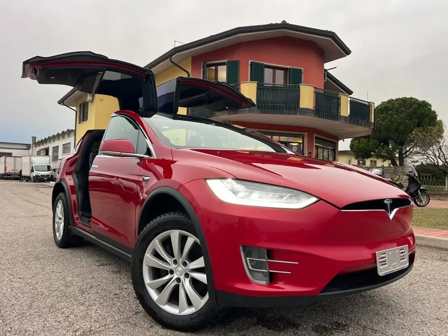 Tesla Model X Model X 100D 6-seater Piros - 1