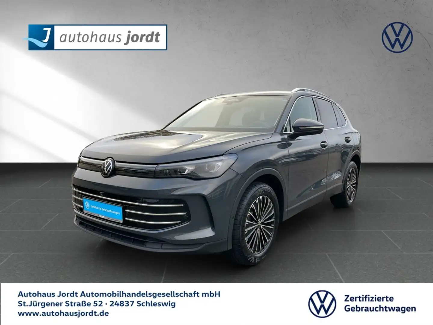 Volkswagen Tiguan 2.0 TDI DPF Elegance DSG IQ.LIGHT AHK App Grau - 1