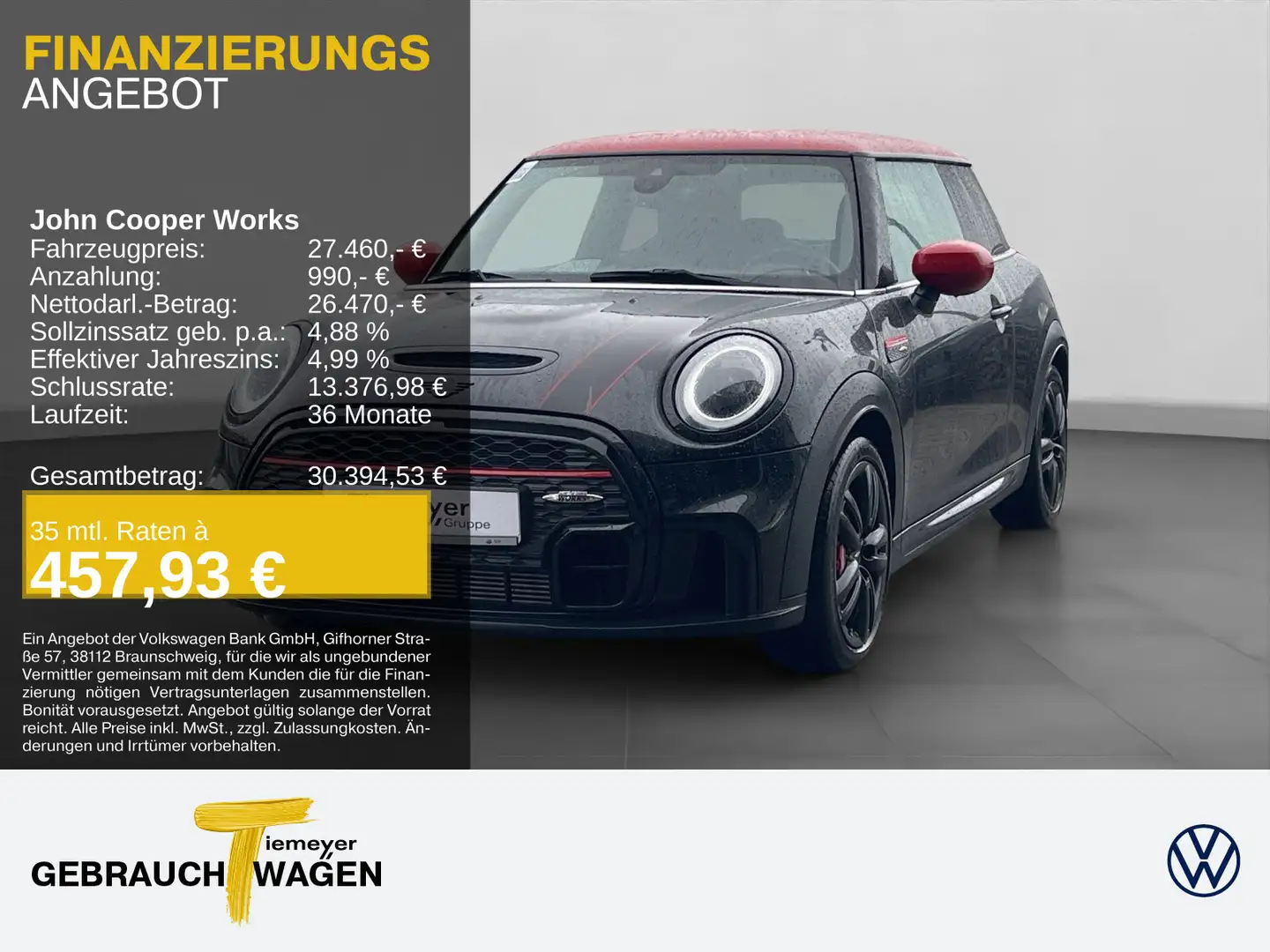 MINI John Cooper Works JCW TRIM LED DINAMICA NAVI Schwarz - 1