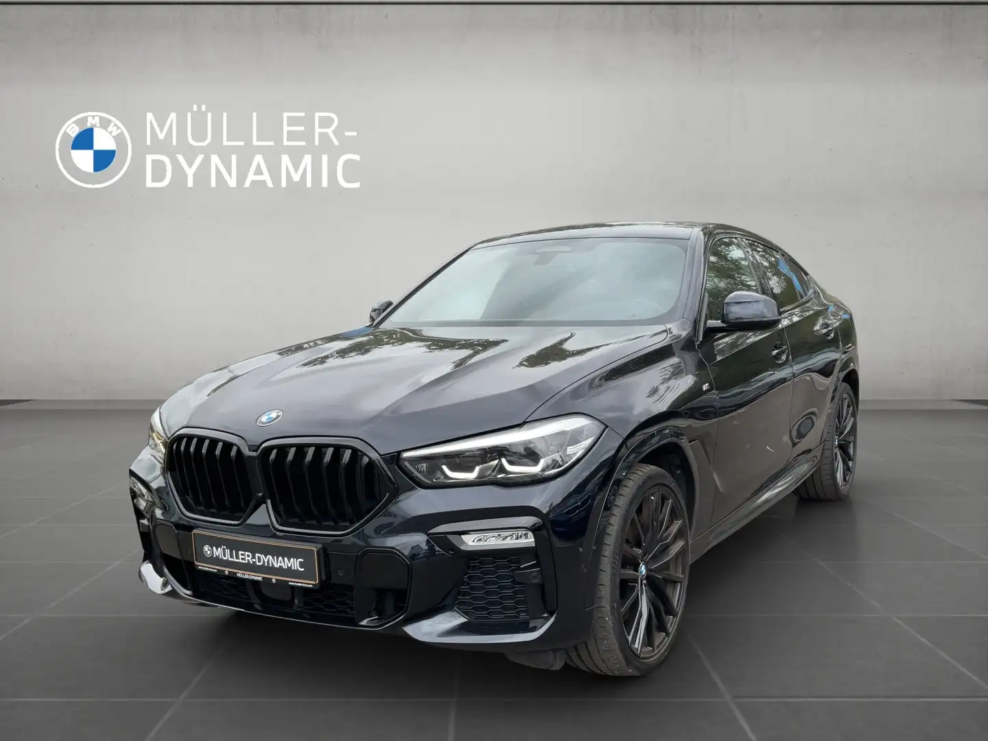 BMW X6 xDrive30d M SPORT PANO AHK HARMAN KARDON RÜCKFAHR Schwarz - 1