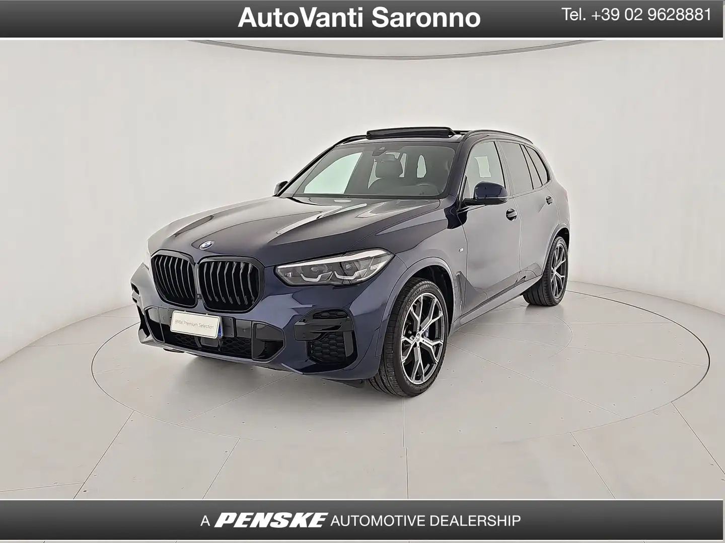 BMW X5 X5 xDrive30d 48V Msport Blauw - 1