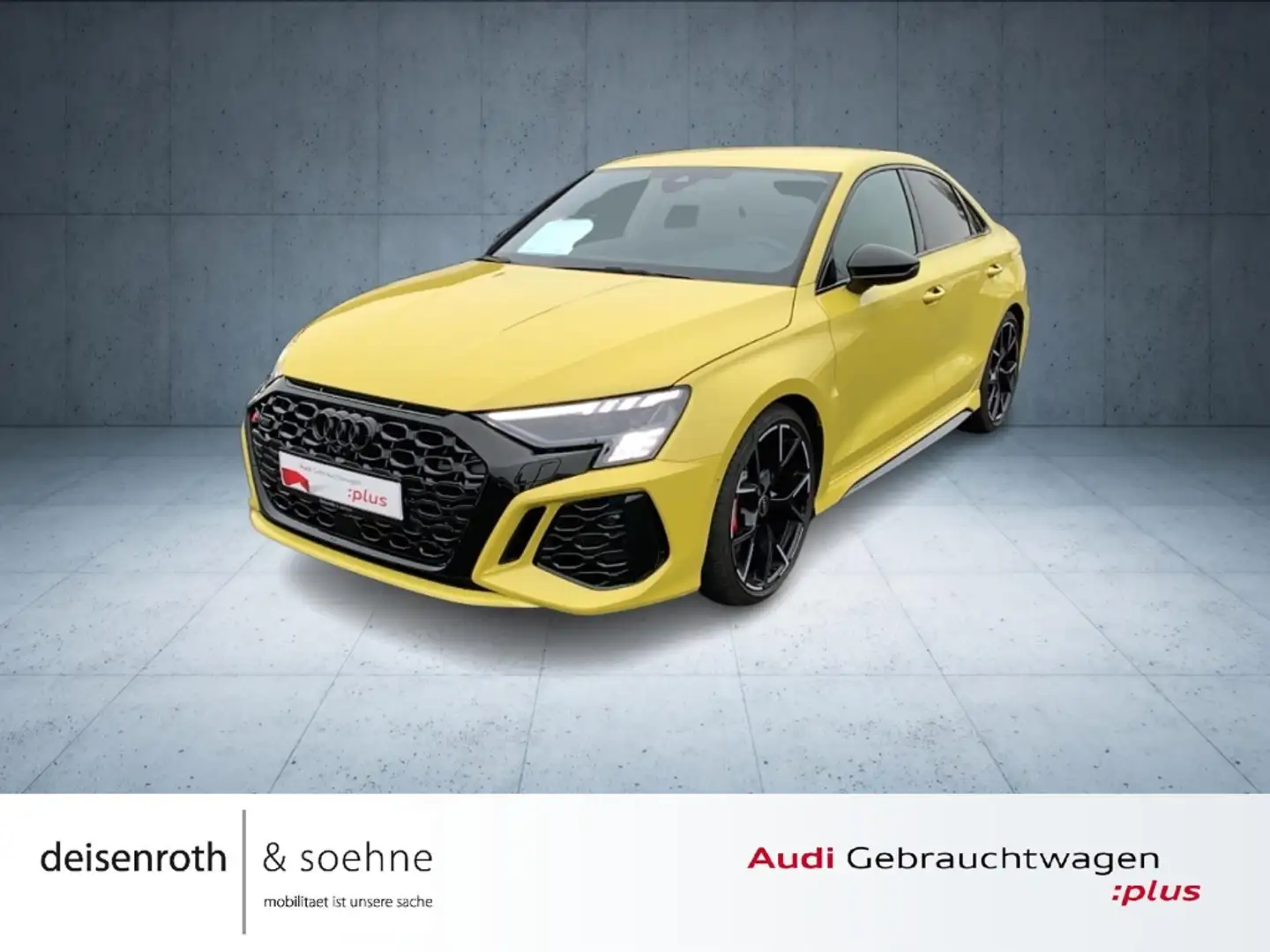 Audi RS3 Limousine Matrix/RS-Aga/HuD/ASI/280/B&O/Nav/ACC/Na Gelb - 1