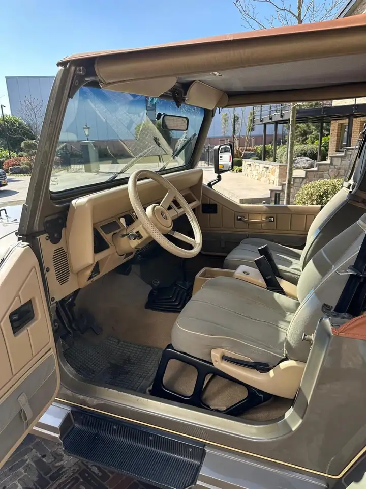 Jeep Wrangler 4.0i Sahara 6 cilinder YJ Cabrio met softtop, foto 6