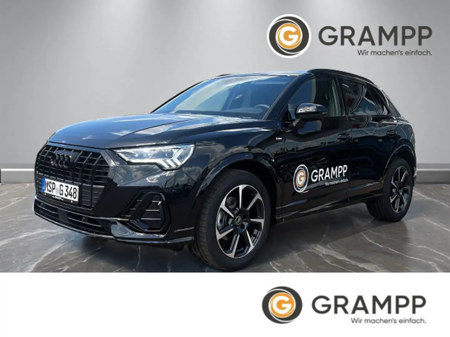 Audi Q3 S line 35 TDI 110(150) kW(PS) S tronic Schwarz - 1