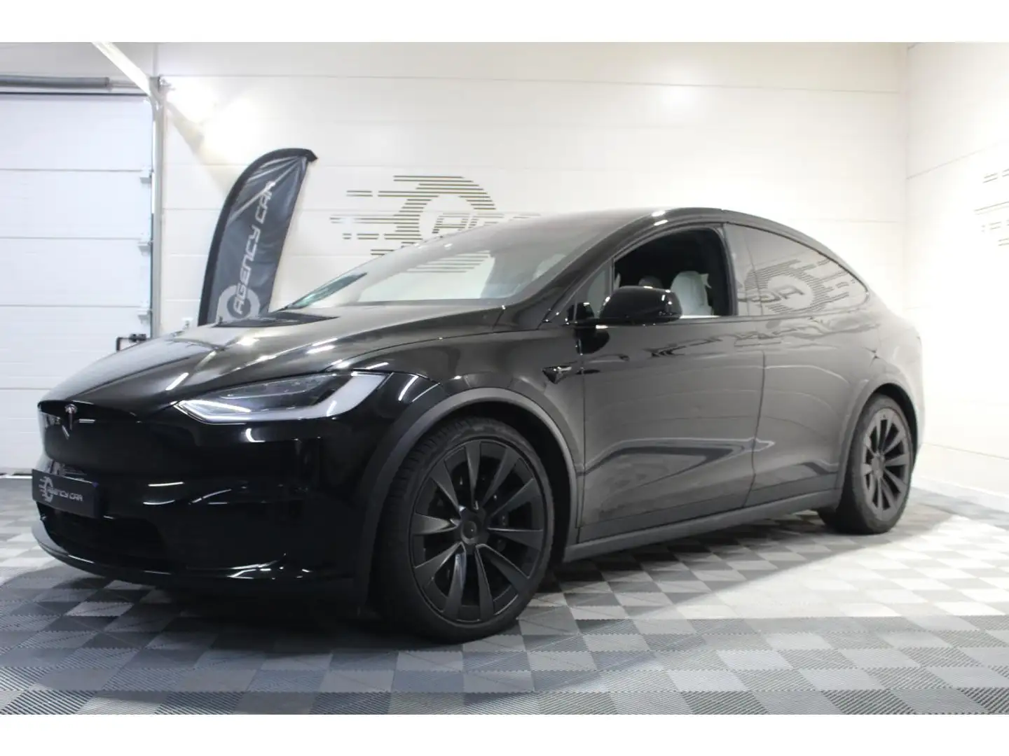 Tesla Model X Plaid 1020ch 1er Main FR Jantes 22\u0027 Noir - 2